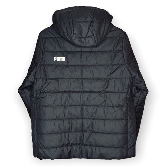 🧨HOT🧨 PUMA ESS S M Essentials Padded Puffer Jacket Hooded Black 848094_01 Winter - Picture 2 of 10